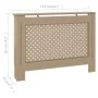 MDF radiator cover 112x19x81.5cm by vidaXL, Accessories for heating radiators - Ref: Foro24-288193, Price: 83,20 €, Discount: %