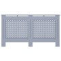Anthrazitgraue MDF-Heizkörperabdeckung 152x19x81,5 cm von vidaXL, Zubehör für Heizkörper - Ref: Foro24-288194, Preis: 98,13 €...