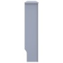 Cubierta para radiador MDF gris antracita 152x19x81,5 cm