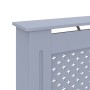 Cubierta para radiador MDF gris antracita 152x19x81,5 cm