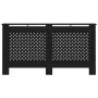 Black MDF radiator cover 152x19x81.5 cm by vidaXL, Accessories for heating radiators - Ref: Foro24-288195, Price: 97,39 €, Di...