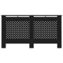 Schwarze MDF-Heizkörperabdeckung 152x19x81,5 cm von vidaXL, Zubehör für Heizkörper - Ref: Foro24-288195, Preis: 103,58 €, Rab...