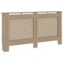 MDF-Heizkörperabdeckung 152x19x81,5 cm von vidaXL, Zubehör für Heizkörper - Ref: Foro24-288196, Preis: 112,37 €, Rabatt: %