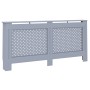 Cubierta para radiador MDF gris antracita 172x19x81,5 cm