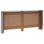 Cubierta para radiador MDF gris antracita 172x19x81,5 cm
