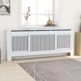Weiße MDF-Heizkörperabdeckung 205 cm von vidaXL, Zubehör für Heizkörper - Ref: Foro24-325547, Preis: 129,51 €, Rabatt: %