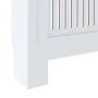 White MDF radiator cover 205 cm by vidaXL, Accessories for heating radiators - Ref: Foro24-325547, Price: 132,59 €, Discount: %