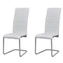 Cantilever dining chairs 2 units white synthetic leather by vidaXL, dining chairs - Ref: Foro24-242287, Price: 117,31 €, Disc...