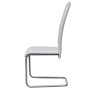 Cantilever dining chairs 2 units white synthetic leather by vidaXL, dining chairs - Ref: Foro24-242287, Price: 118,54 €, Disc...