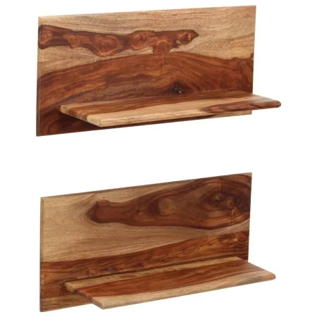 Wandregale 2 Stück aus massivem Palisanderholz 58x26x20 cm von vidaXL, Regale und Regale - Ref: Foro24-247930, Preis: 83,07 €...