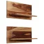 Estantes de pared 2 uds madera maciza de sheesham 58x26x20 cm de vidaXL, Estantes y estanterías - Ref: Foro24-247930, Precio:...