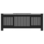 Schwarze MDF-Heizkörperabdeckung 205 cm von vidaXL, Zubehör für Heizkörper - Ref: Foro24-325548, Preis: 141,55 €, Rabatt: %