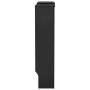 Cubierta para radiador MDF negro 205 cm de vidaXL, Accesorios para radiadores de calefacción - Ref: Foro24-325548, Precio: 14...