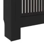 Cubierta para radiador MDF negro 205 cm de vidaXL, Accesorios para radiadores de calefacción - Ref: Foro24-325548, Precio: 14...
