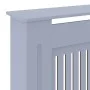 Cubierta para radiador MDF gris 205 cm de vidaXL, Accesorios para radiadores de calefacción - Ref: Foro24-325549, Precio: 134...