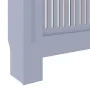 Radiator cover in gray MDF 205 cm by vidaXL, Accessories for heating radiators - Ref: Foro24-325549, Price: 134,16 €, Discoun...