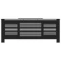 Schwarze MDF-Heizkörperabdeckung 205 cm von vidaXL, Zubehör für Heizkörper - Ref: Foro24-325552, Preis: 169,29 €, Rabatt: %