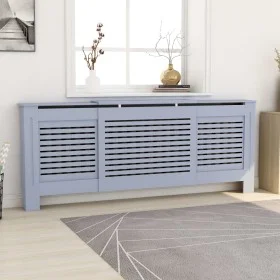 Graue MDF-Heizkörperabdeckung 205 cm von vidaXL, Zubehör für Heizkörper - Ref: Foro24-325553, Preis: 139,63 €, Rabatt: %