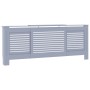 Cubierta para radiador MDF gris 205 cm de vidaXL, Accesorios para radiadores de calefacción - Ref: Foro24-325553, Precio: 122...