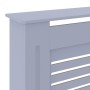 Graue MDF-Heizkörperabdeckung 205 cm von vidaXL, Zubehör für Heizkörper - Ref: Foro24-325553, Preis: 131,82 €, Rabatt: %