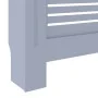 Graue MDF-Heizkörperabdeckung 205 cm von vidaXL, Zubehör für Heizkörper - Ref: Foro24-325553, Preis: 139,63 €, Rabatt: %