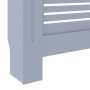 Graue MDF-Heizkörperabdeckung 205 cm von vidaXL, Zubehör für Heizkörper - Ref: Foro24-325553, Preis: 131,82 €, Rabatt: %