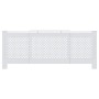 Weiße MDF-Heizkörperabdeckung 205 cm von vidaXL, Zubehör für Heizkörper - Ref: Foro24-325555, Preis: 148,13 €, Rabatt: %