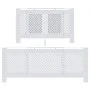 Cubierta para radiador MDF blanco 205 cm de vidaXL, Accesorios para radiadores de calefacción - Ref: Foro24-325555, Precio: 1...