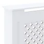Weiße MDF-Heizkörperabdeckung 205 cm von vidaXL, Zubehör für Heizkörper - Ref: Foro24-325555, Preis: 136,44 €, Rabatt: %