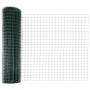 Cerca Euro Verde 1.4 x 10 m Hierro recubierto de PVC