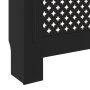 Kühlerabdeckung aus schwarzem MDF 205 cm von vidaXL, Zubehör für Heizkörper - Ref: Foro24-325556, Preis: 150,20 €, Rabatt: %