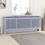 Cubierta para radiador MDF gris 205 cm de vidaXL, Accesorios para radiadores de calefacción - Ref: Foro24-325557, Precio: 123...