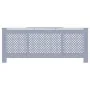 Cubierta para radiador MDF gris 205 cm de vidaXL, Accesorios para radiadores de calefacción - Ref: Foro24-325557, Precio: 123...