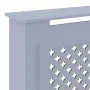 Cubierta para radiador MDF gris 205 cm de vidaXL, Accesorios para radiadores de calefacción - Ref: Foro24-325557, Precio: 123...