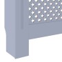 Graue MDF-Heizkörperabdeckung 205 cm von vidaXL, Zubehör für Heizkörper - Ref: Foro24-325557, Preis: 125,49 €, Rabatt: %
