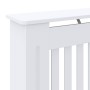 Weiße MDF-Heizkörperabdeckung 78 cm von vidaXL, Zubehör für Heizkörper - Ref: Foro24-325559, Preis: 64,46 €, Rabatt: %
