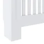 Cubierta para radiador MDF blanco 78 cm de vidaXL, Accesorios para radiadores de calefacción - Ref: Foro24-325559, Precio: 64...