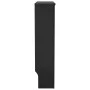 Schwarze MDF-Heizkörperabdeckung 78 cm von vidaXL, Zubehör für Heizkörper - Ref: Foro24-325560, Preis: 73,58 €, Rabatt: %