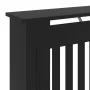 Schwarze MDF-Heizkörperabdeckung 78 cm von vidaXL, Zubehör für Heizkörper - Ref: Foro24-325560, Preis: 73,58 €, Rabatt: %