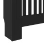 Schwarze MDF-Heizkörperabdeckung 78 cm von vidaXL, Zubehör für Heizkörper - Ref: Foro24-325560, Preis: 70,19 €, Rabatt: %