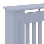 Cubierta para radiador MDF gris 78 cm von vidaXL, Zubehör für Heizkörper - Ref: Foro24-325561, Preis: 58,27 €, Rabatt: %
