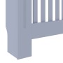 Cubierta para radiador MDF gris 78 cm von vidaXL, Zubehör für Heizkörper - Ref: Foro24-325561, Preis: 58,27 €, Rabatt: %