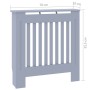 Cubierta para radiador MDF gris 78 cm von vidaXL, Zubehör für Heizkörper - Ref: Foro24-325561, Preis: 58,27 €, Rabatt: %