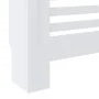 MDF weiße Heizkörperabdeckung 78 cm von vidaXL, Zubehör für Heizkörper - Ref: Foro24-325563, Preis: 59,91 €, Rabatt: %