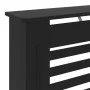 Schwarze MDF-Heizkörperabdeckung 78 cm von vidaXL, Zubehör für Heizkörper - Ref: Foro24-325564, Preis: 62,88 €, Rabatt: %