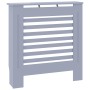 Graue MDF-Heizkörperabdeckung 78 cm von vidaXL, Zubehör für Heizkörper - Ref: Foro24-325565, Preis: 59,36 €, Rabatt: %
