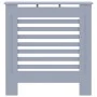 Graue MDF-Heizkörperabdeckung 78 cm von vidaXL, Zubehör für Heizkörper - Ref: Foro24-325565, Preis: 58,69 €, Rabatt: %