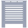 Graue MDF-Heizkörperabdeckung 78 cm von vidaXL, Zubehör für Heizkörper - Ref: Foro24-325565, Preis: 59,36 €, Rabatt: %