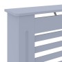 Graue MDF-Heizkörperabdeckung 78 cm von vidaXL, Zubehör für Heizkörper - Ref: Foro24-325565, Preis: 59,36 €, Rabatt: %
