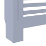 Graue MDF-Heizkörperabdeckung 78 cm von vidaXL, Zubehör für Heizkörper - Ref: Foro24-325565, Preis: 59,36 €, Rabatt: %